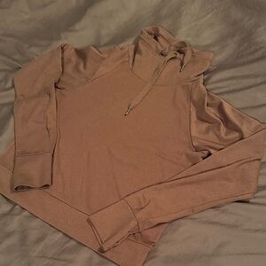 Kyodan Tan Cowl Neck Sweater